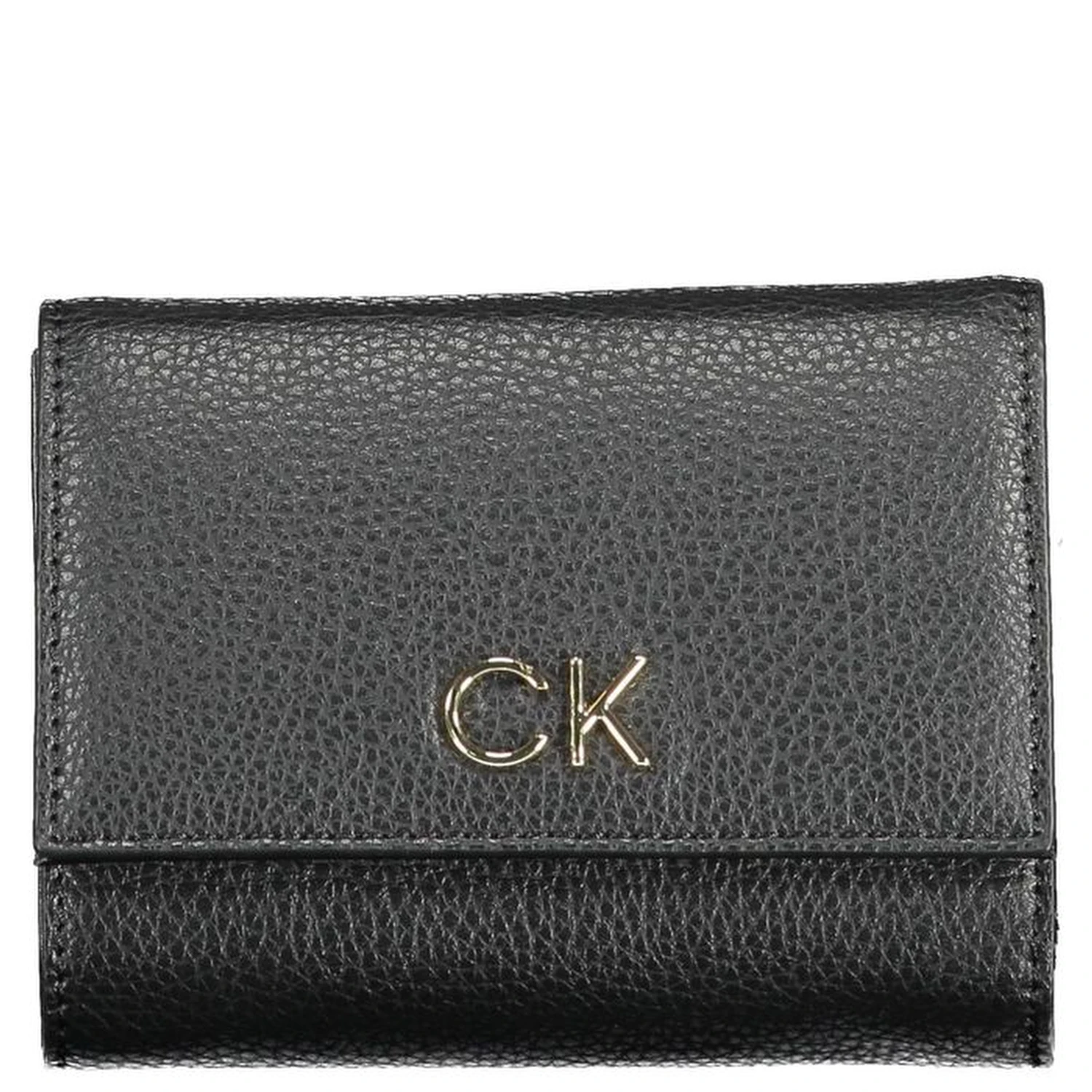 Black Polyester Women Wallet