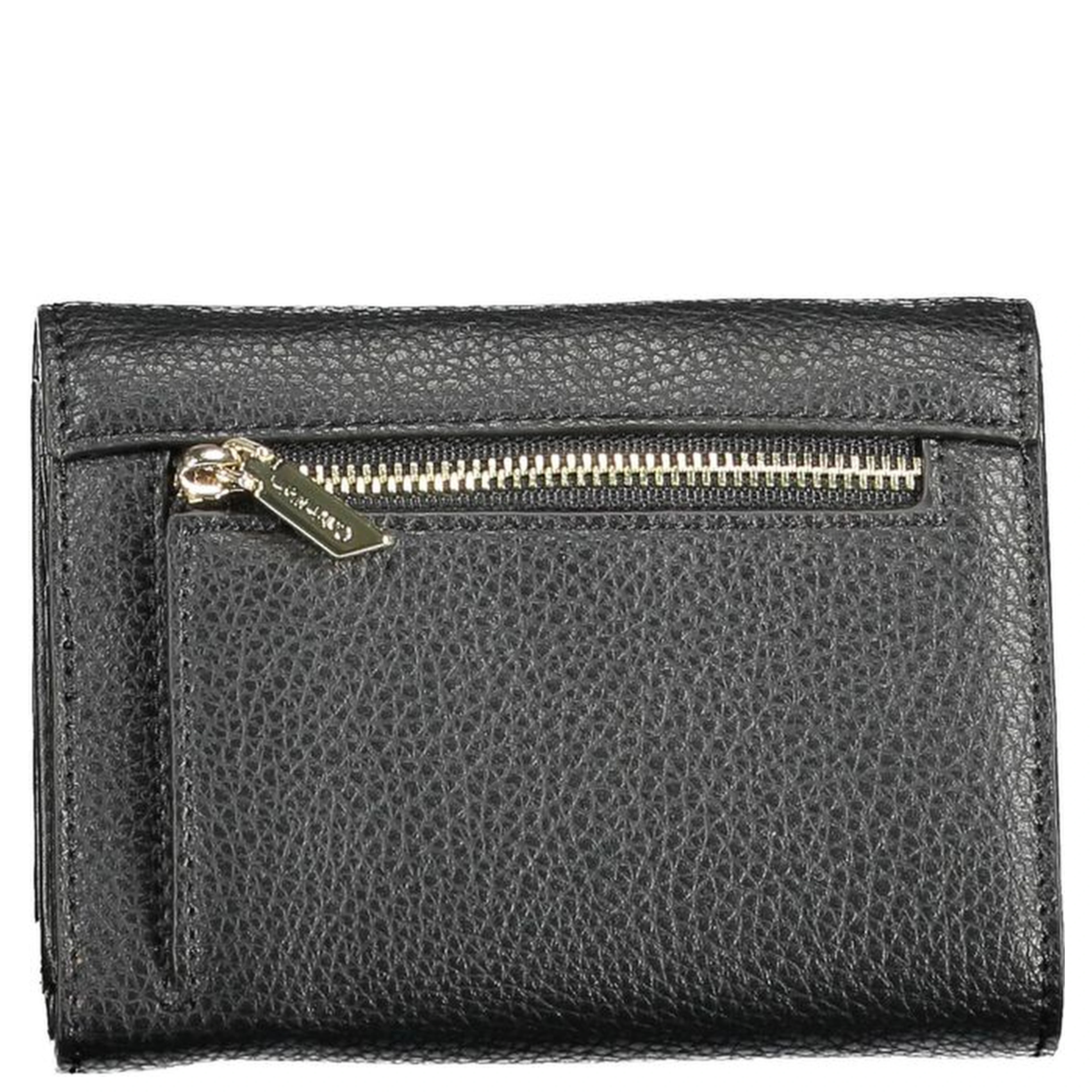 Black Polyester Women Wallet