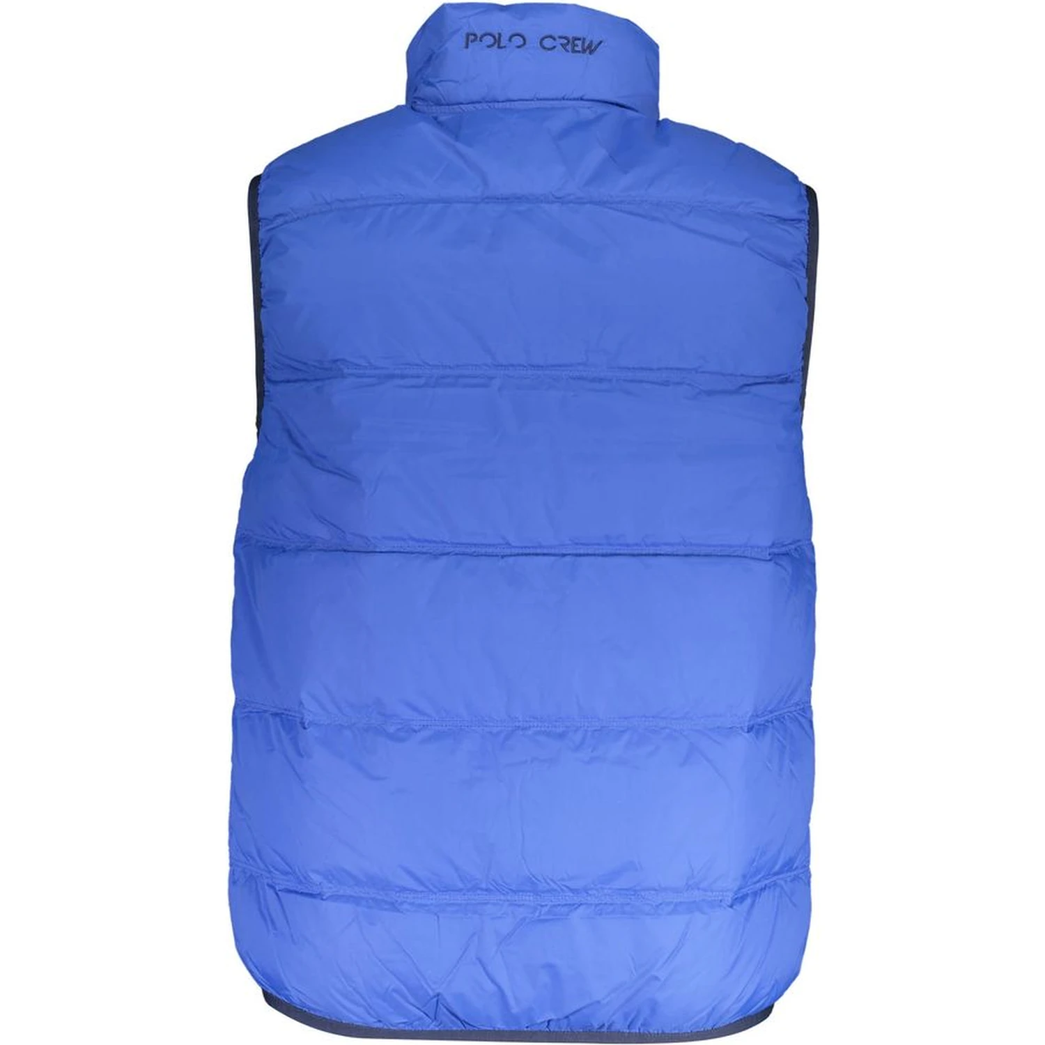 Blue Polyamide Men Jacket