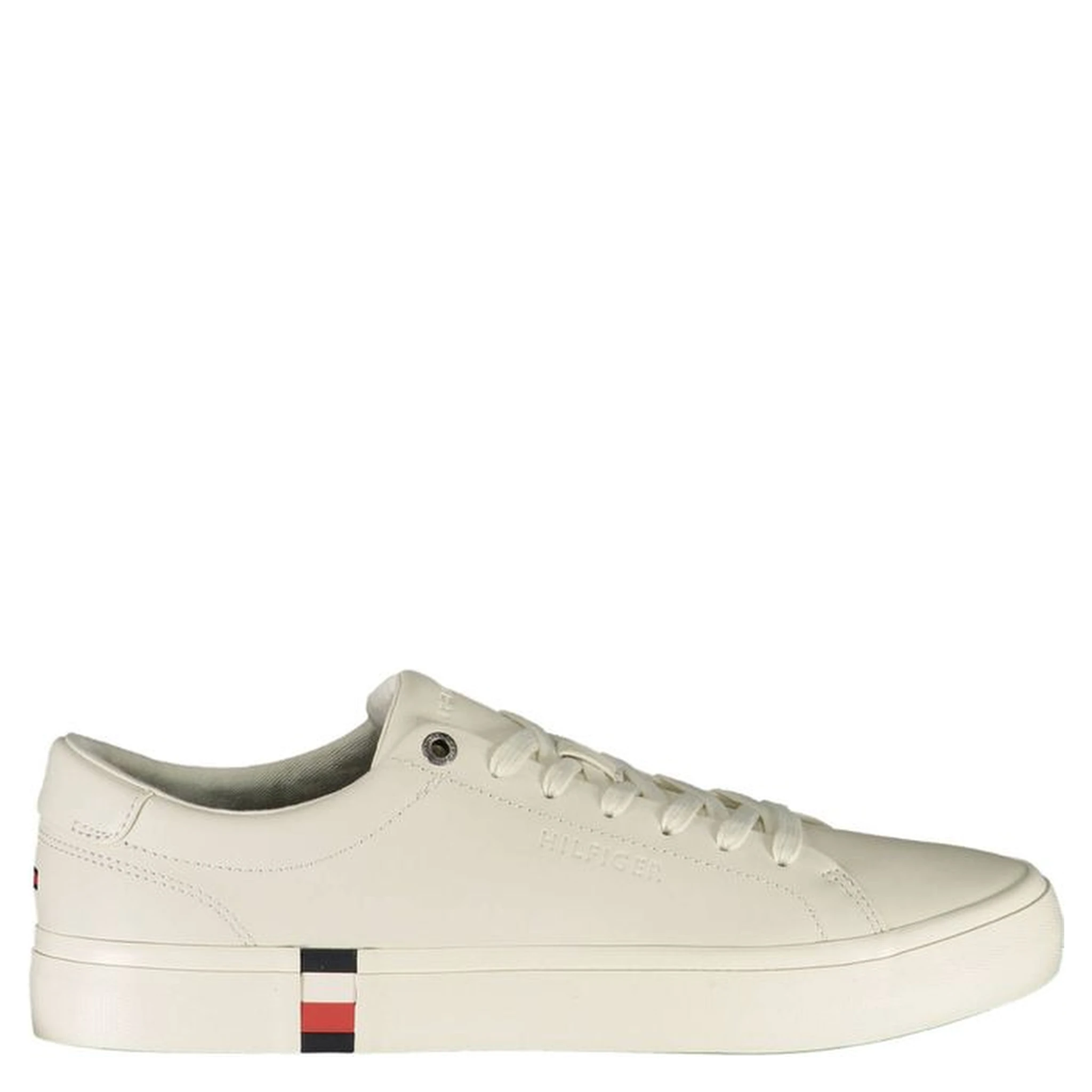 White Leather Men Sneaker