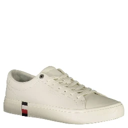 White Leather Men Sneaker