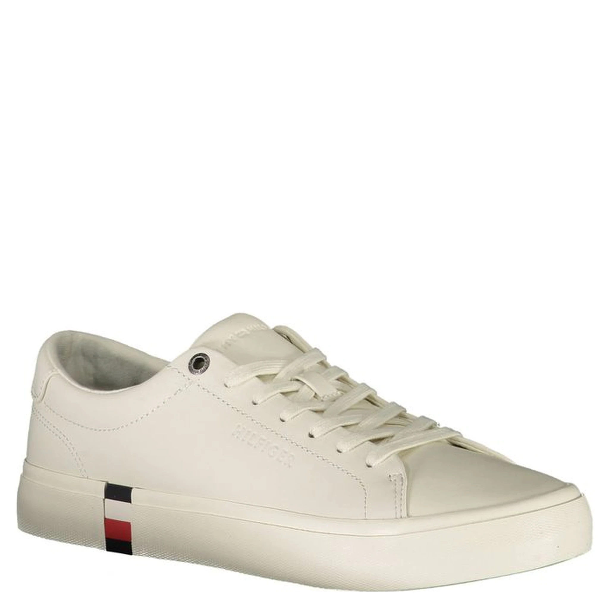 White Leather Men Sneaker