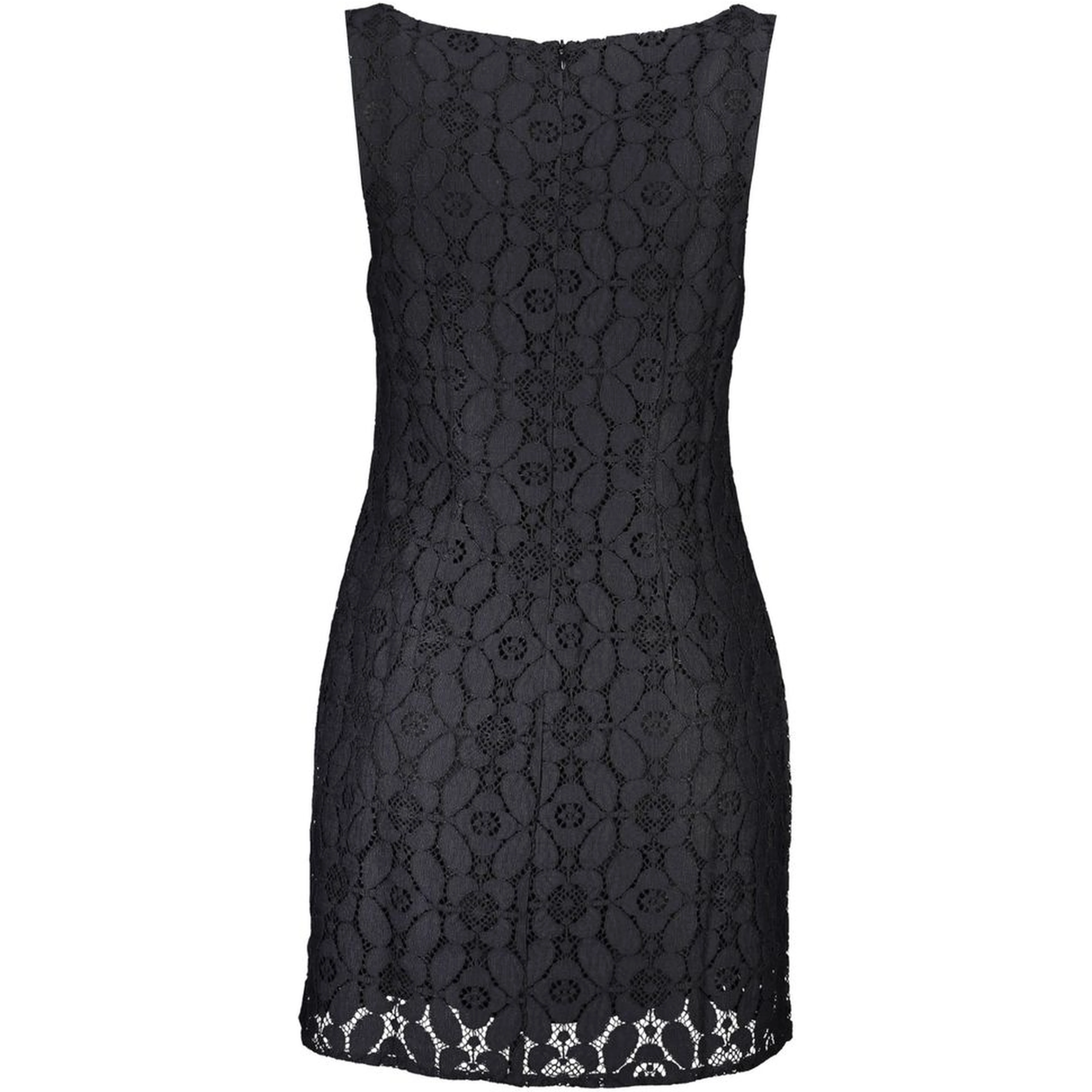 Black Polyester Women Dress