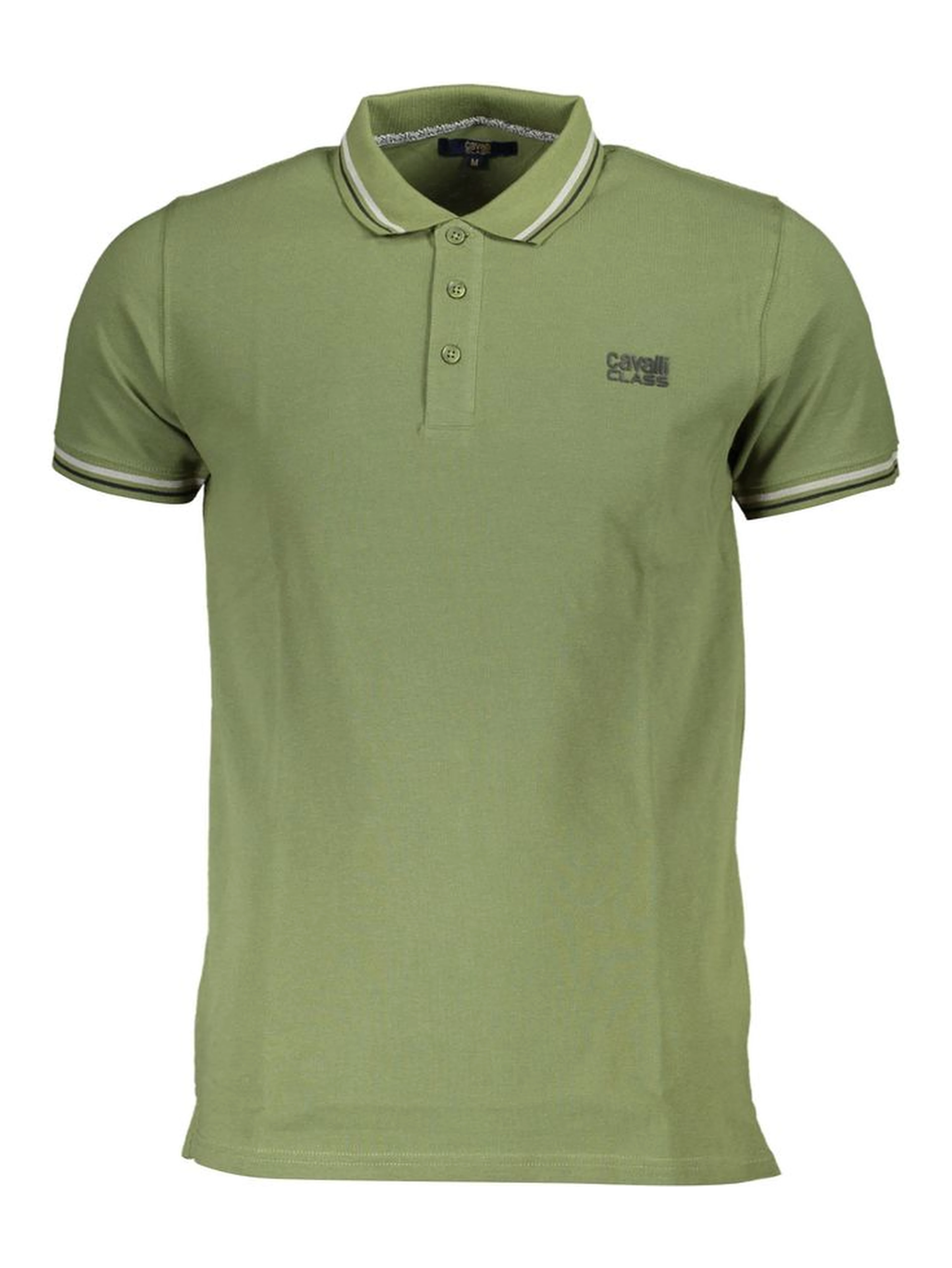 Green Cotton Polo Shirt