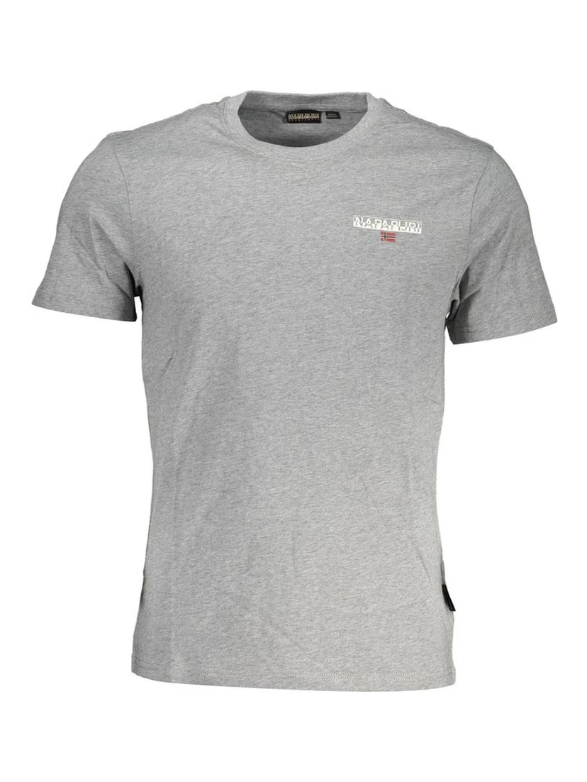 Gray Cotton T-Shirt