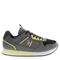 Brown Polyester Men Sneaker