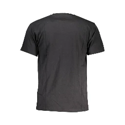 تيشيرت قطني أسود