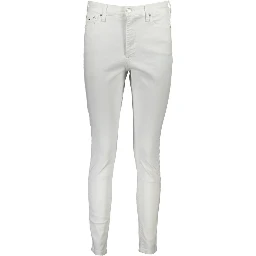 White Cotton Women's Jean