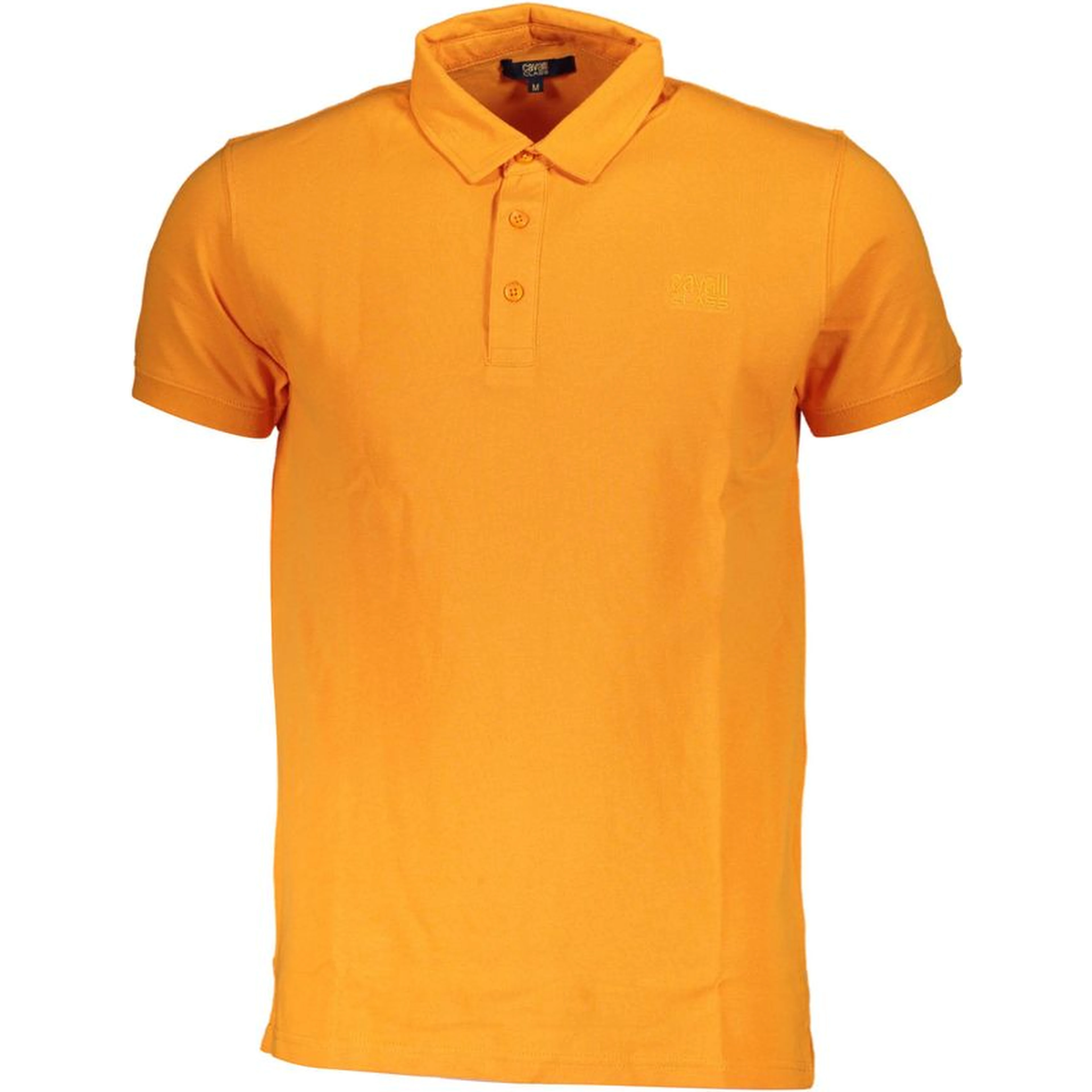 Orange Cotton Polo Shirt