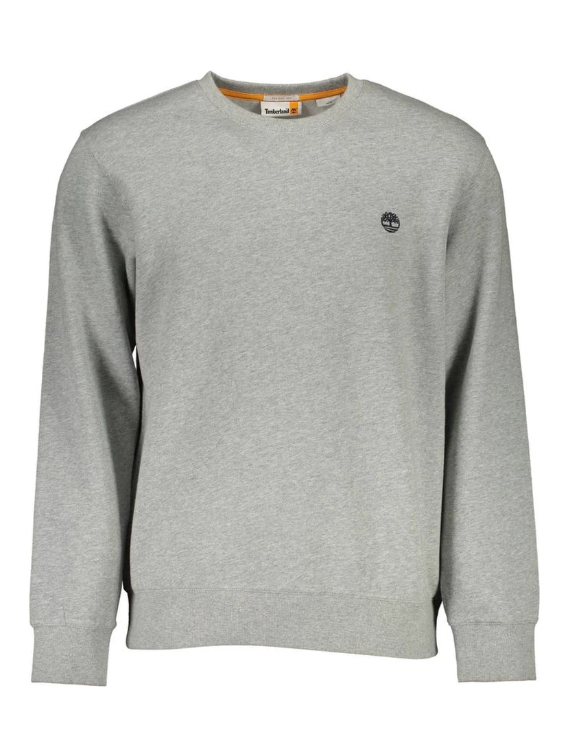 Gray Cotton Men Sweater