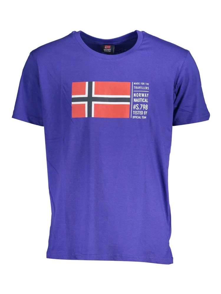 Blue Cotton T-Shirt