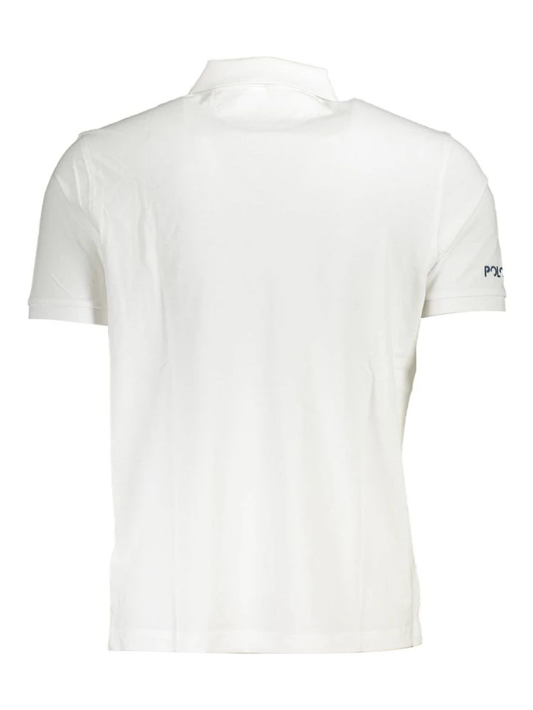 White Cotton Polo Shirt alternative
