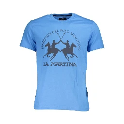 Blue Cotton T-Shirt