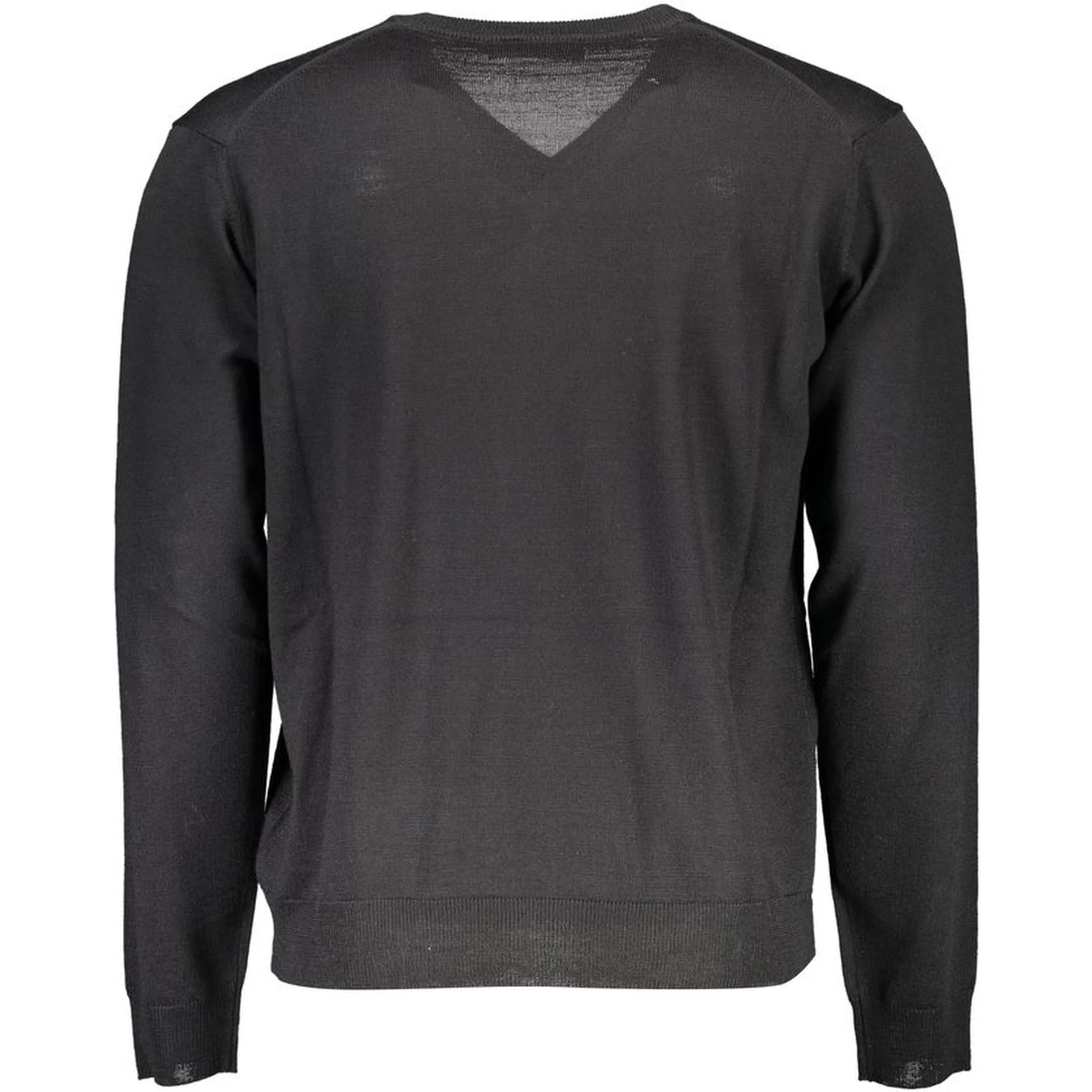 Black Wool Men Sweater