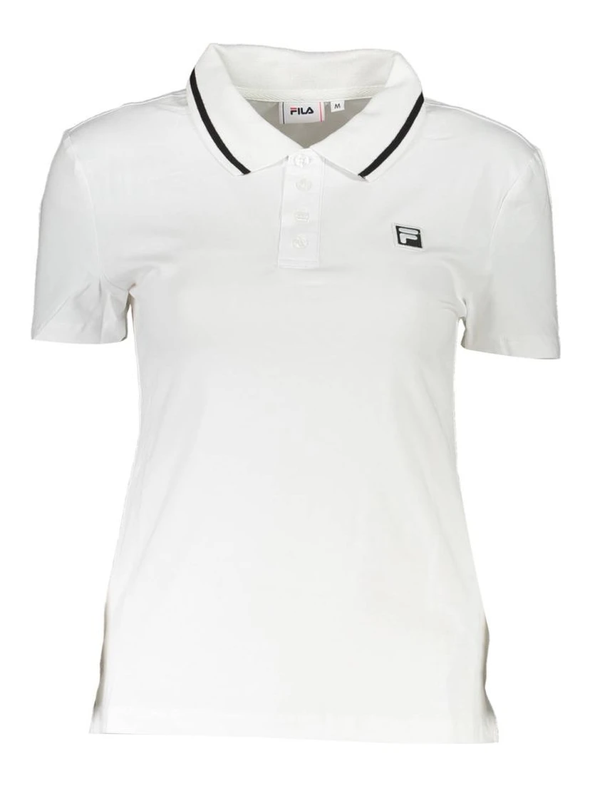 White Cotton Polo Shirt