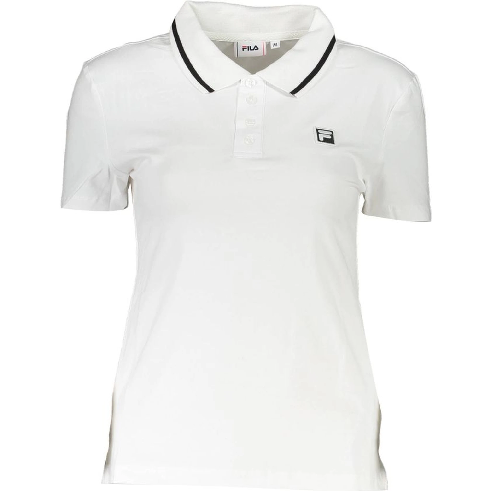 White Cotton Polo Shirt