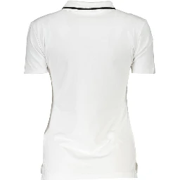 White Cotton Polo Shirt