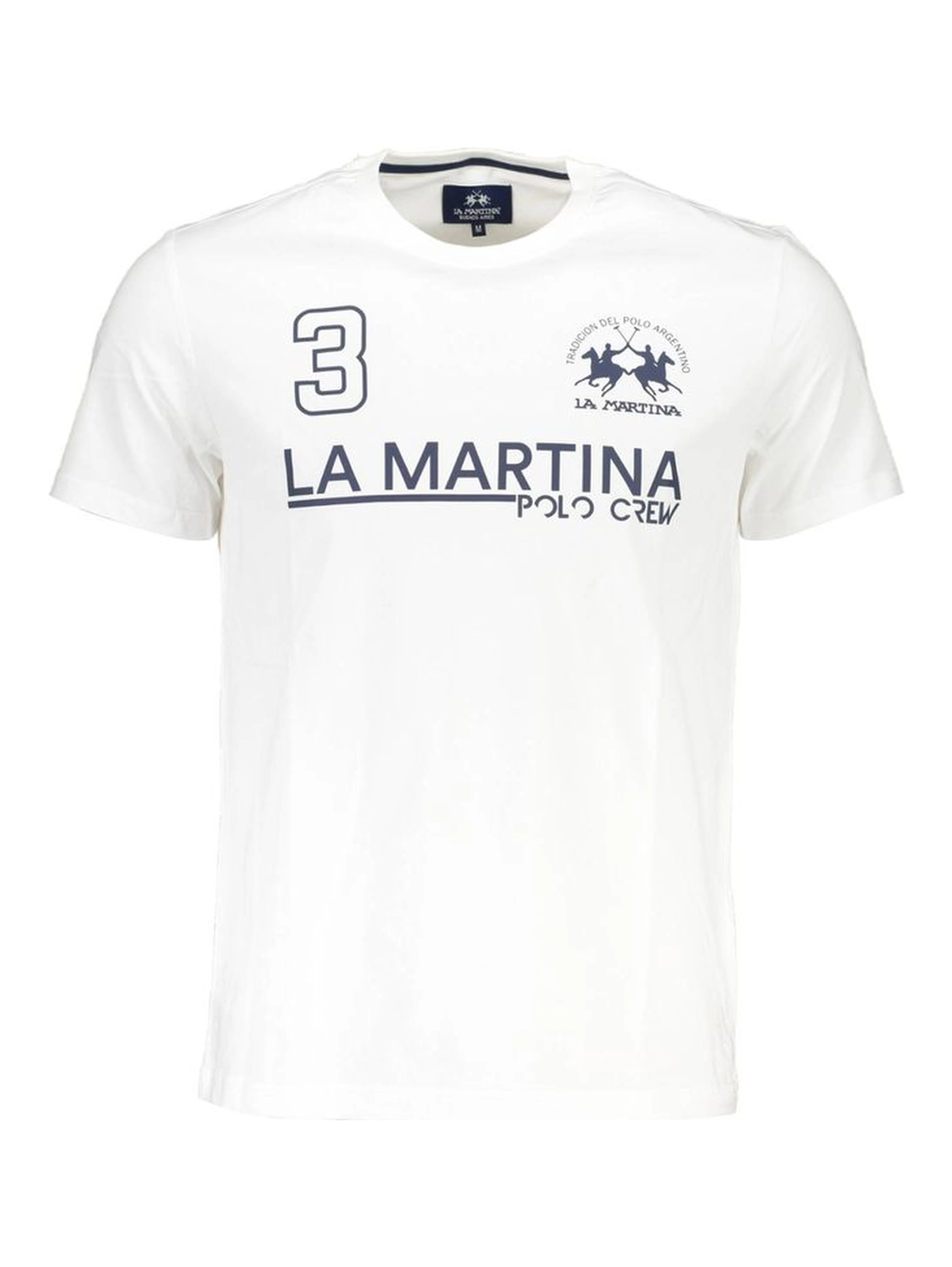 White Cotton Men T-Shirt