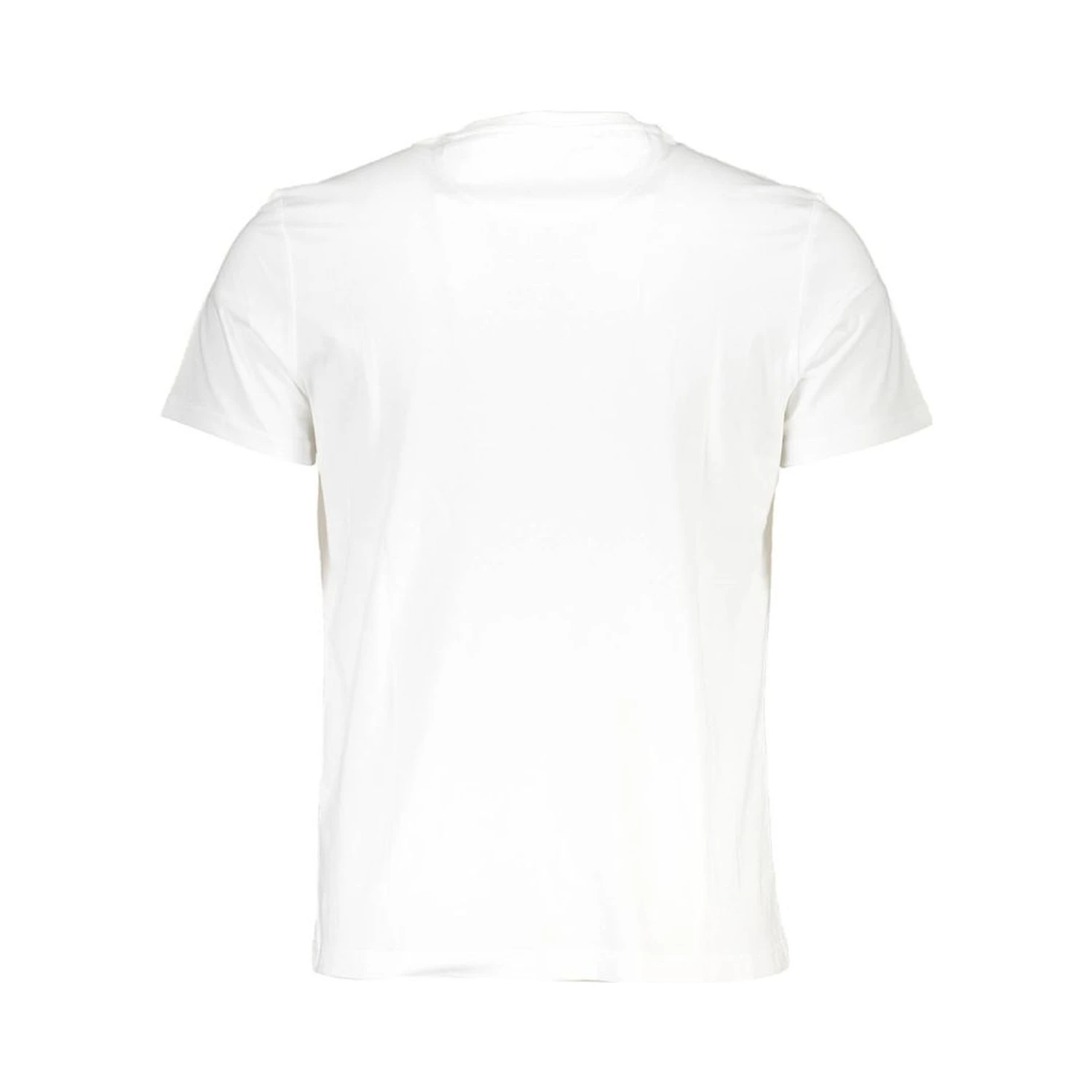 White Cotton Men T-Shirt