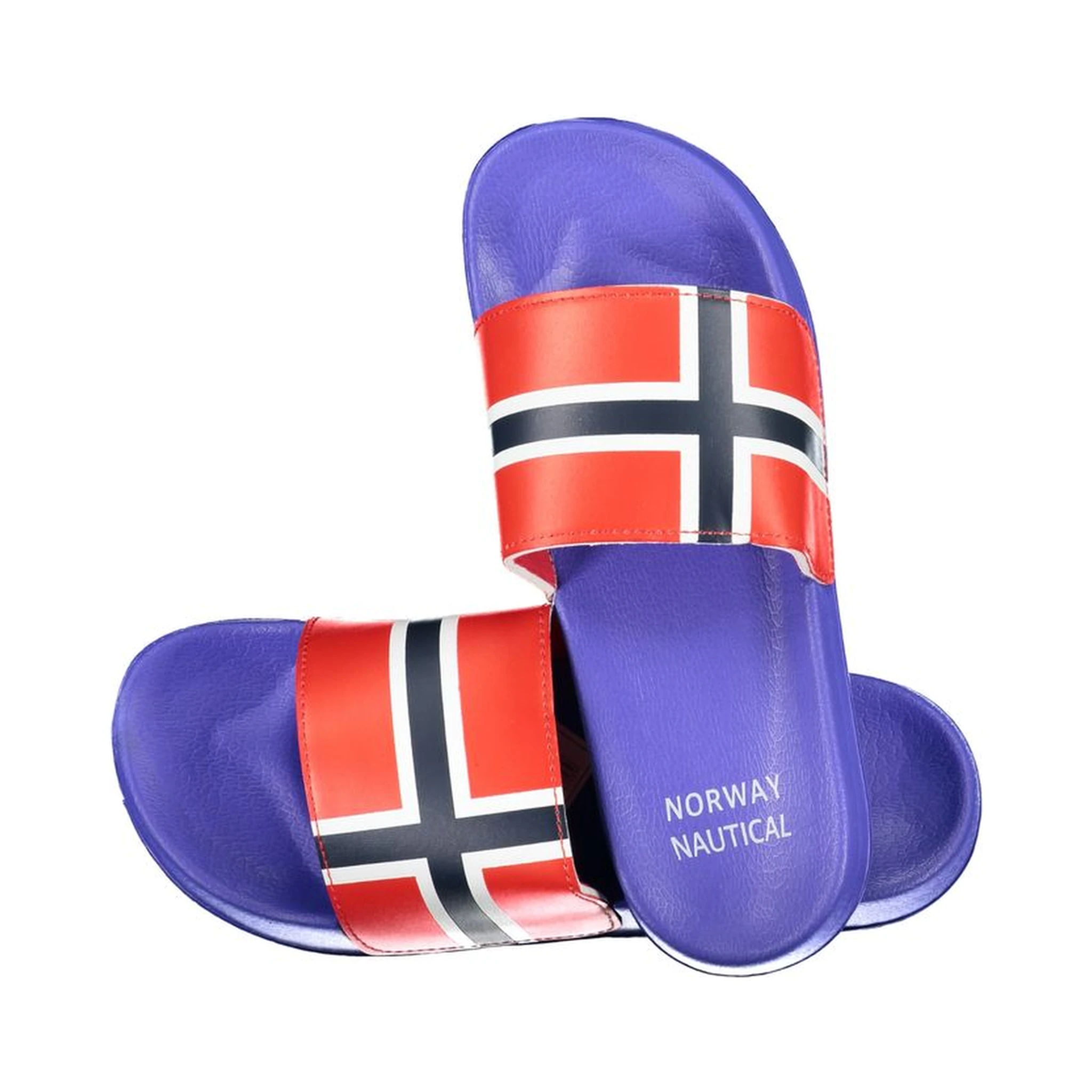 Blue Plastic Men Sandal