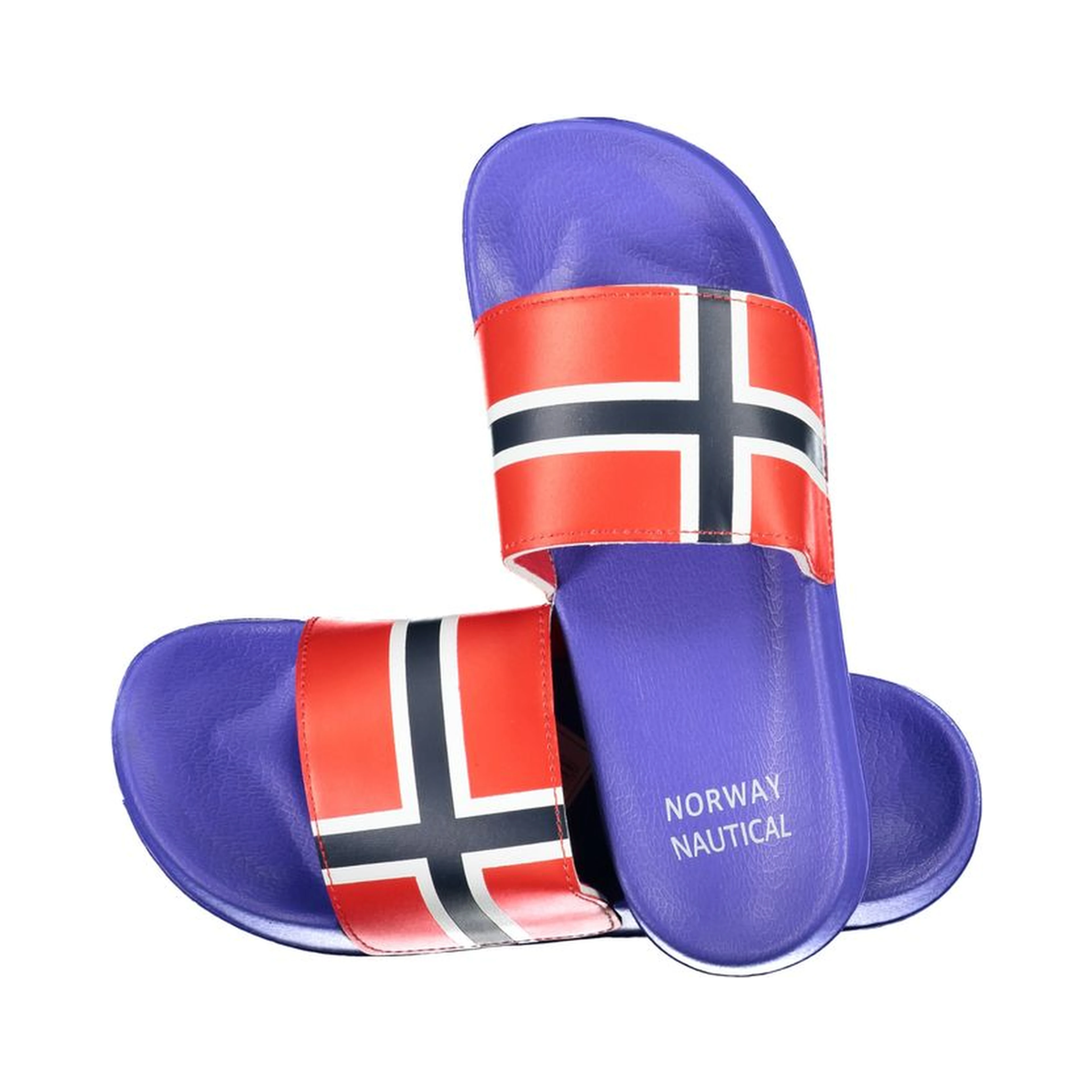 Blue Plastic Men Sandal