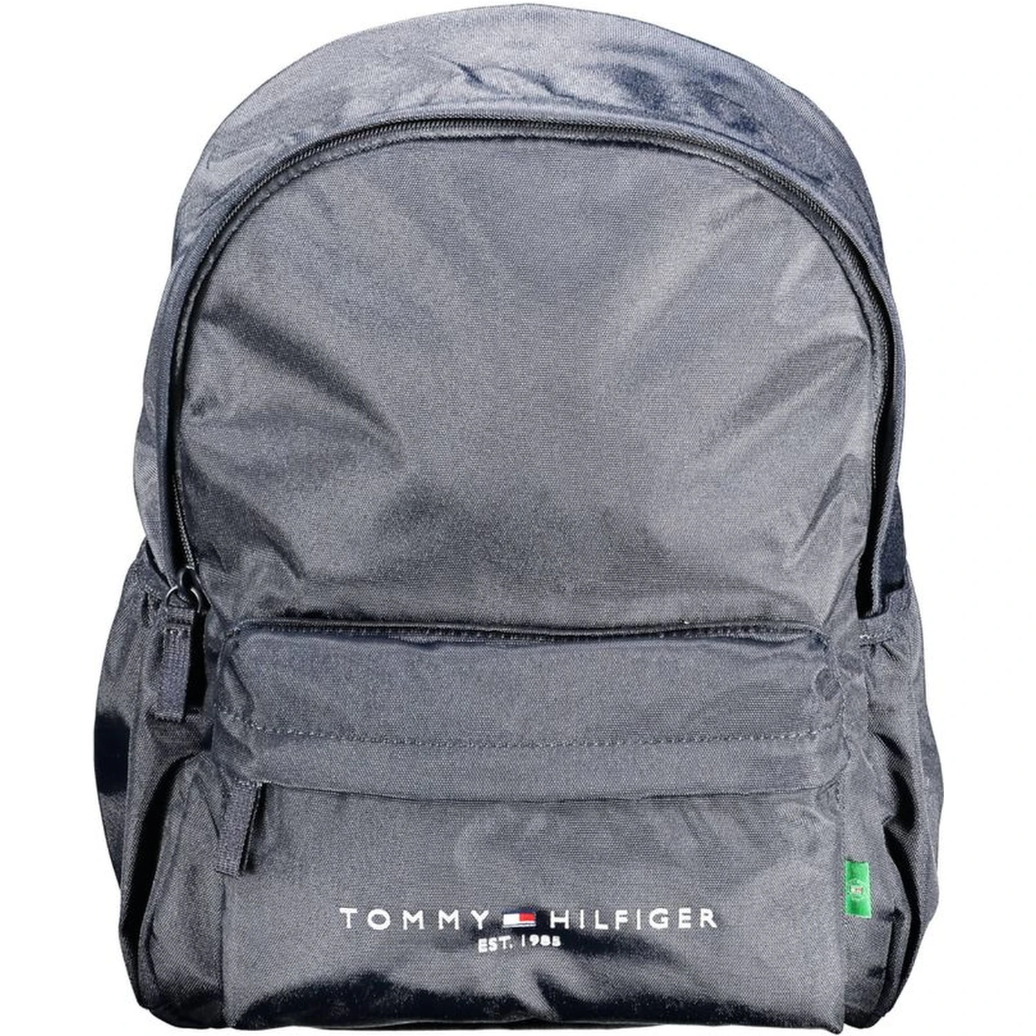 Blue Polyester Men Backpack