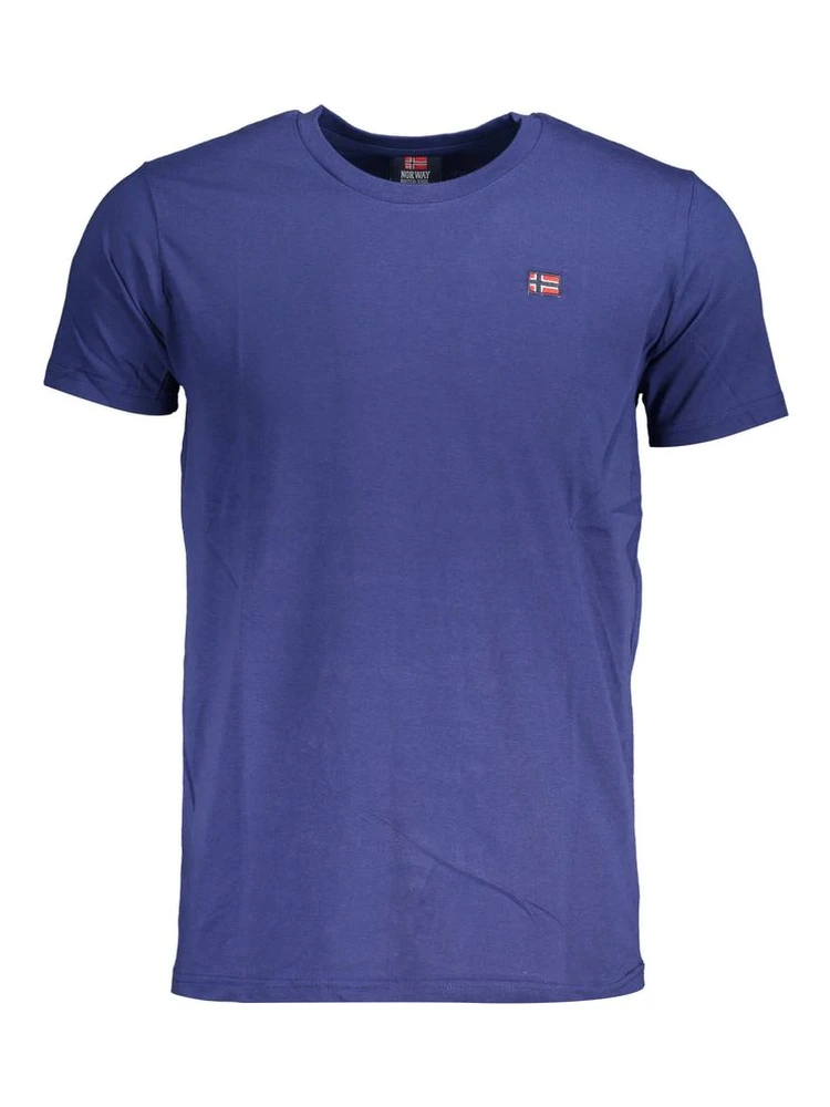 Blue Cotton T-Shirt