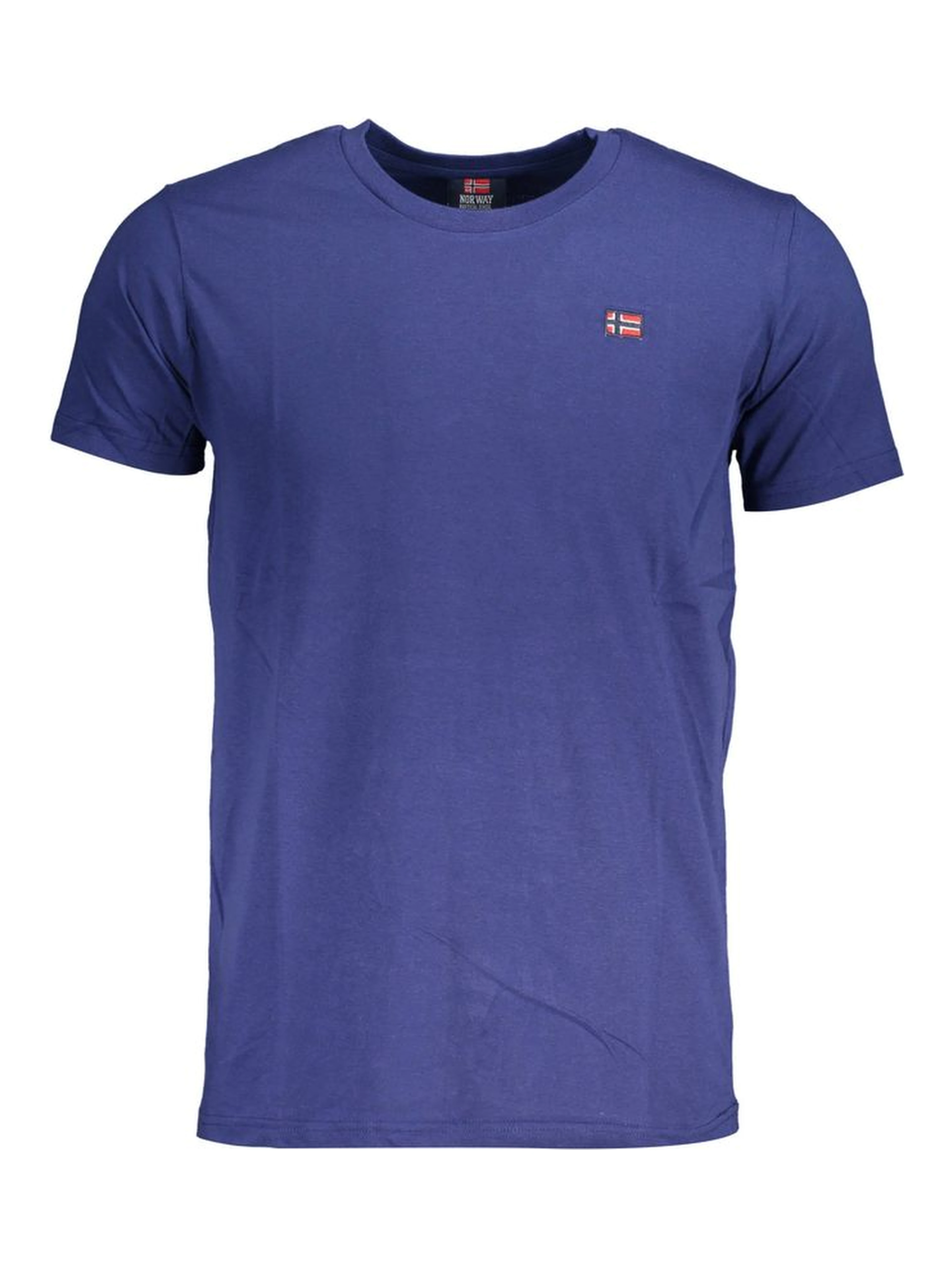 Blue Cotton T-Shirt