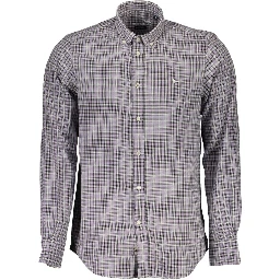 Purple Cotton Men Shirt