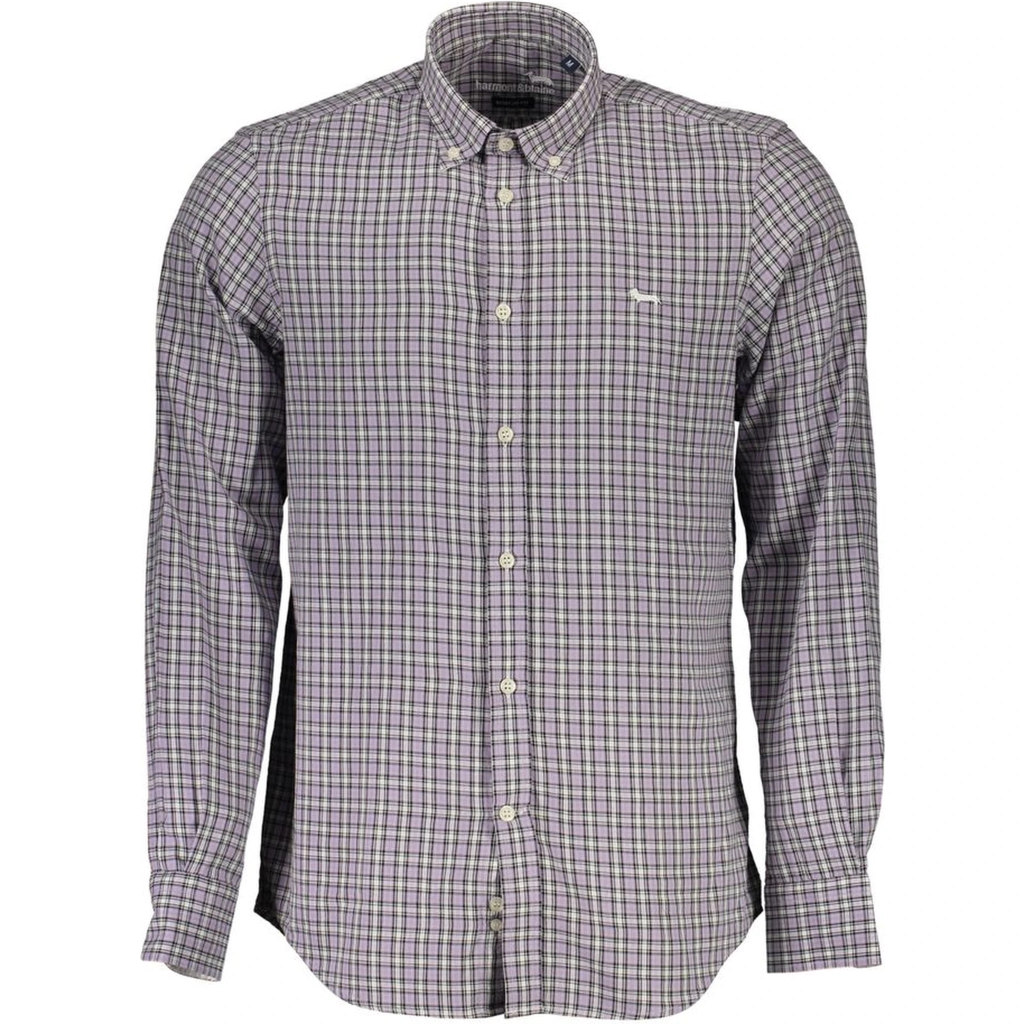 Purple Cotton Men Shirt
