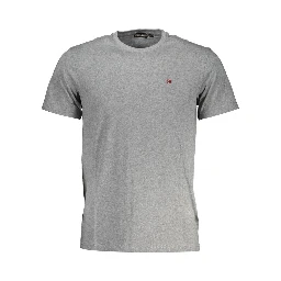 Brown Cotton Men T-Shirt