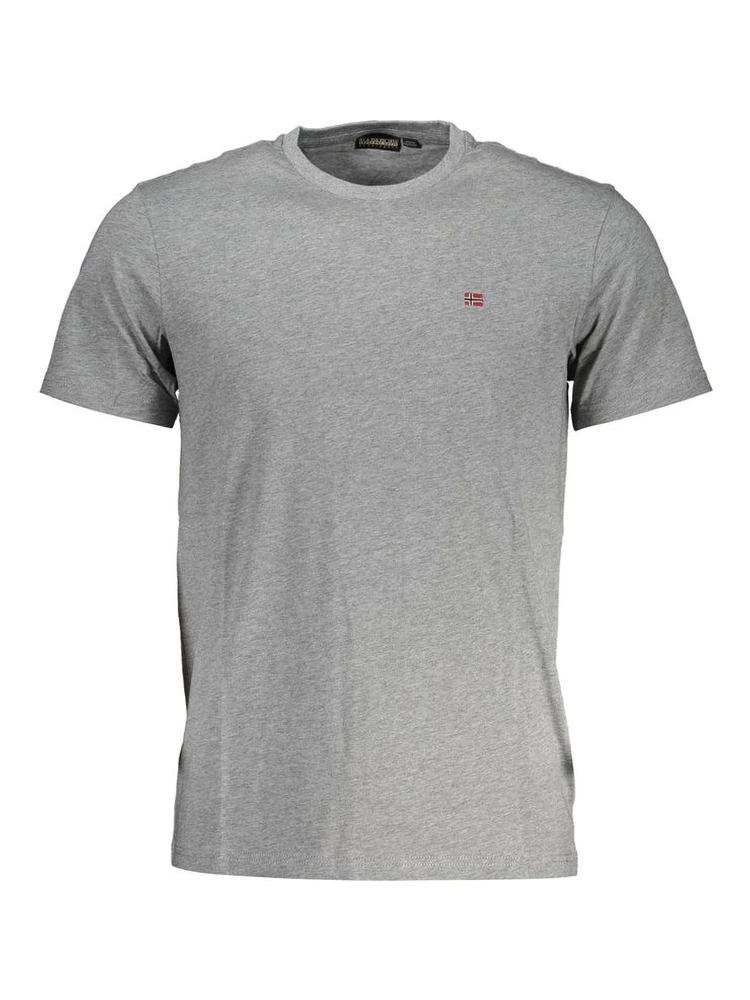 Brown Cotton Men T-Shirt