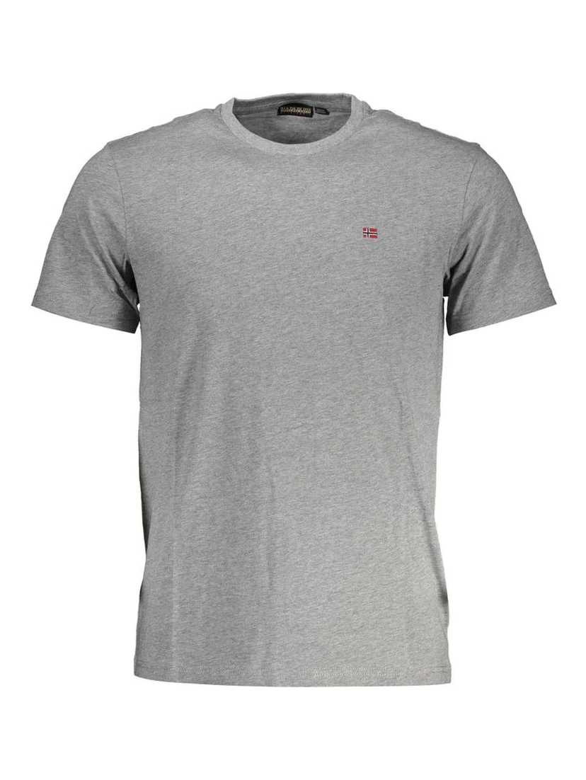 Brown Cotton Men T-Shirt