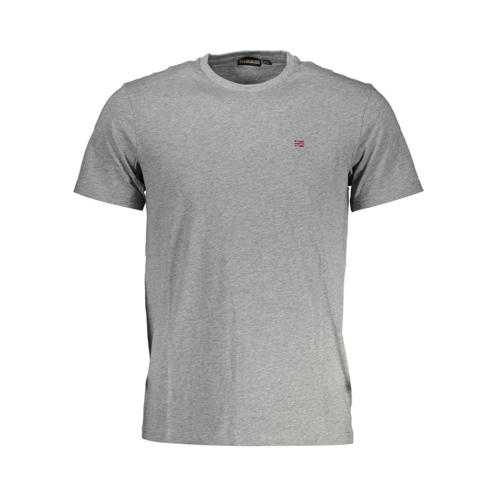 Brown Cotton Men T-Shirt