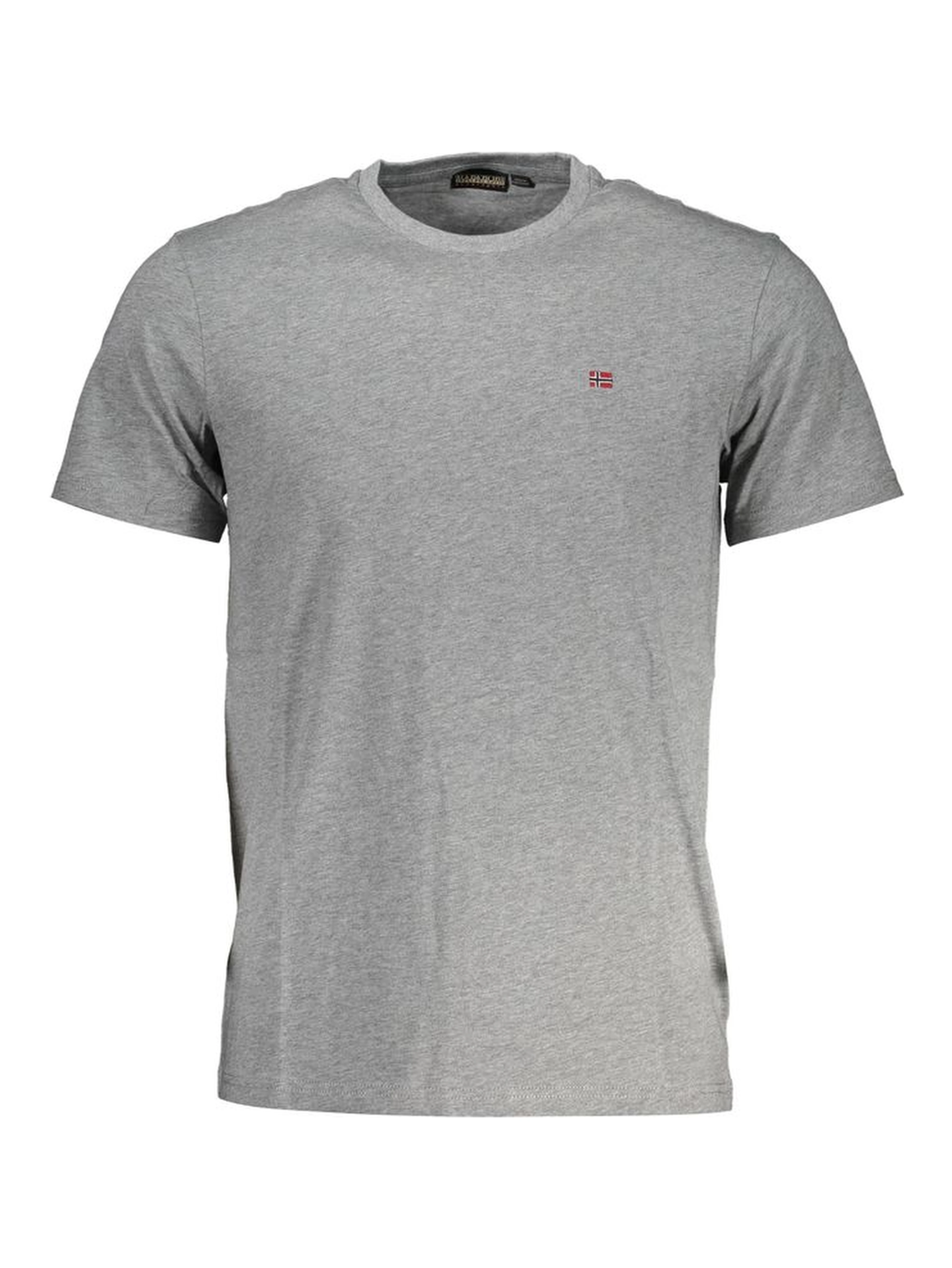 Brown Cotton Men T-Shirt