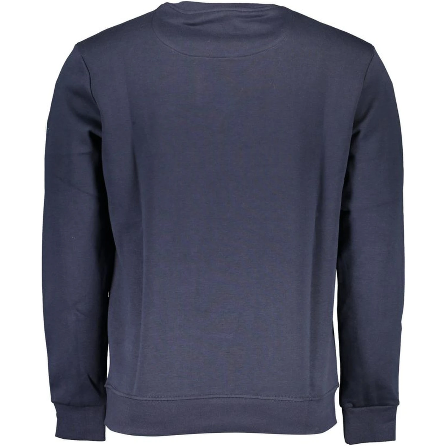 Blue Cotton Men Sweater