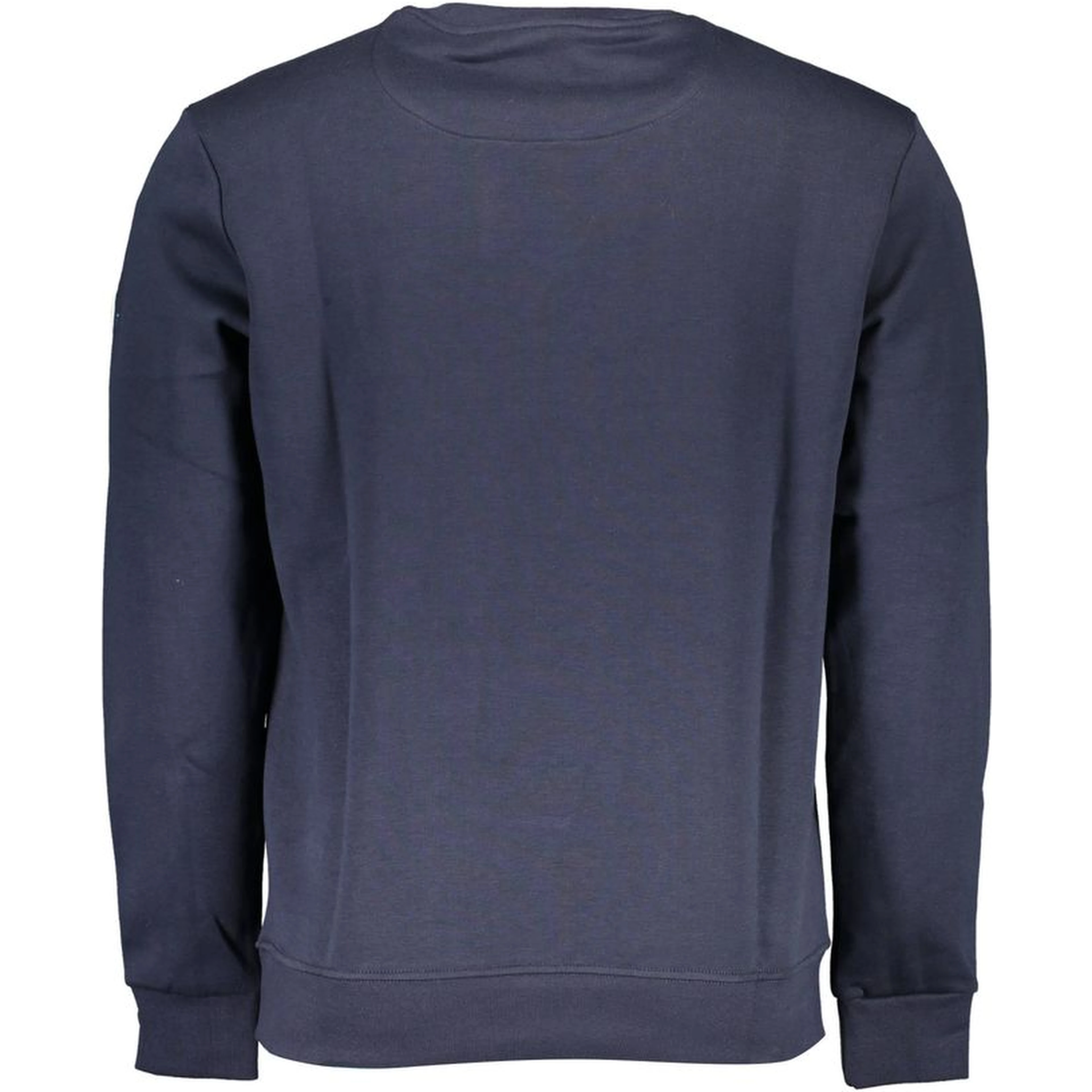 Blue Cotton Men Sweater