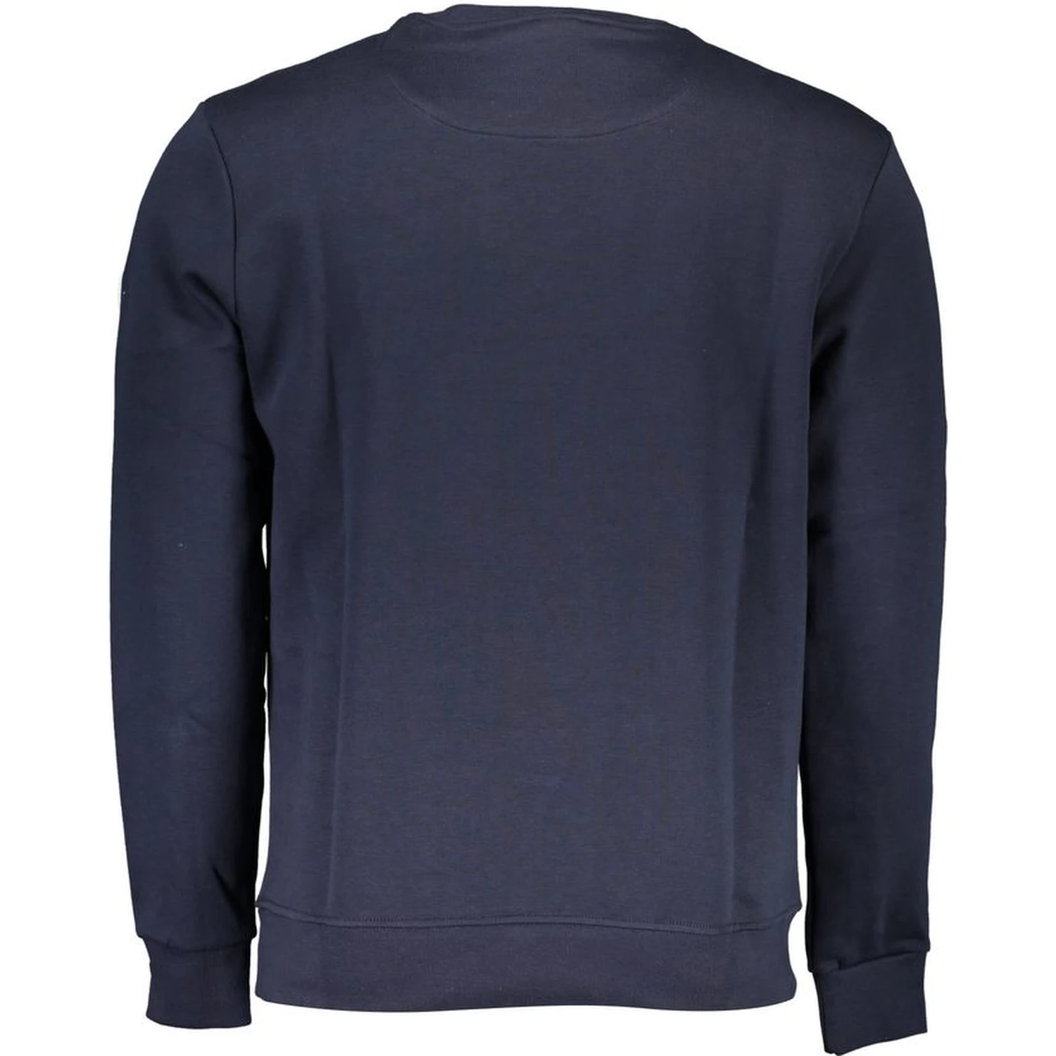Blue Cotton Men Sweater