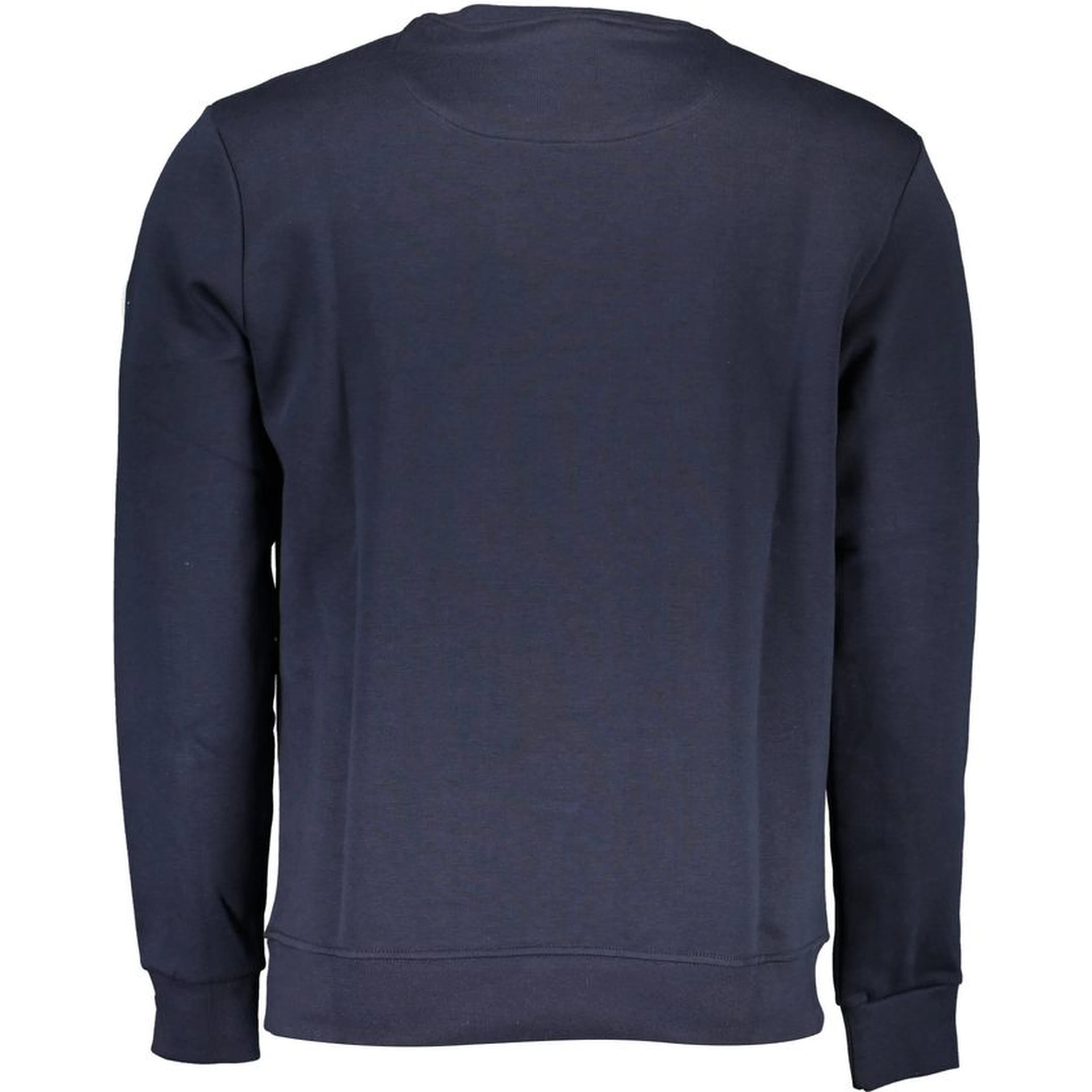 Blue Cotton Men Sweater