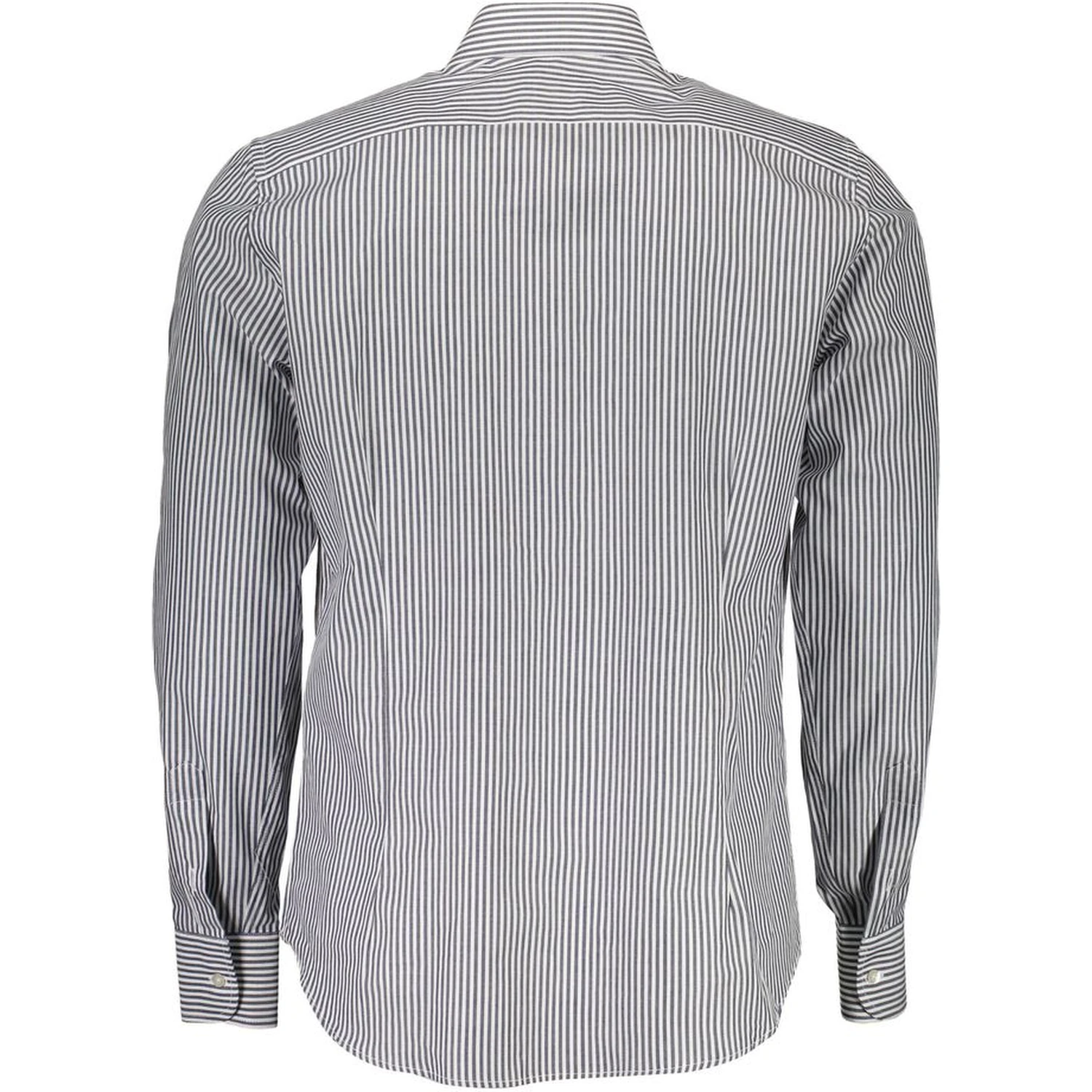 Blue Cotton Men Shirt