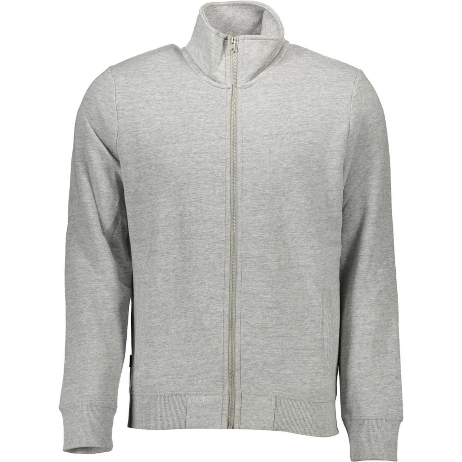 Gray Cotton Men's Sweater
