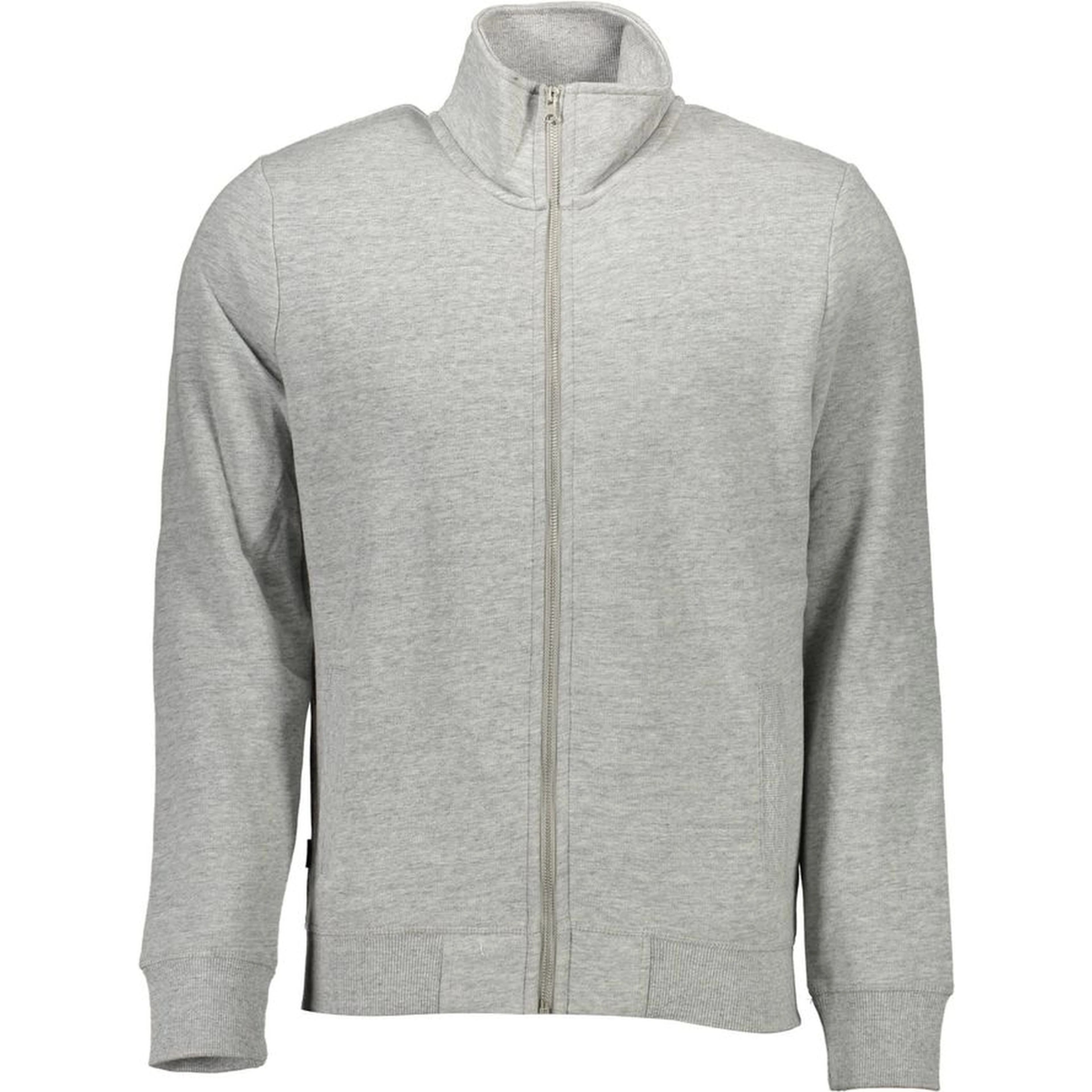 Gray Cotton Men's Sweater
