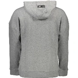 Gray Cotton Men Sweater