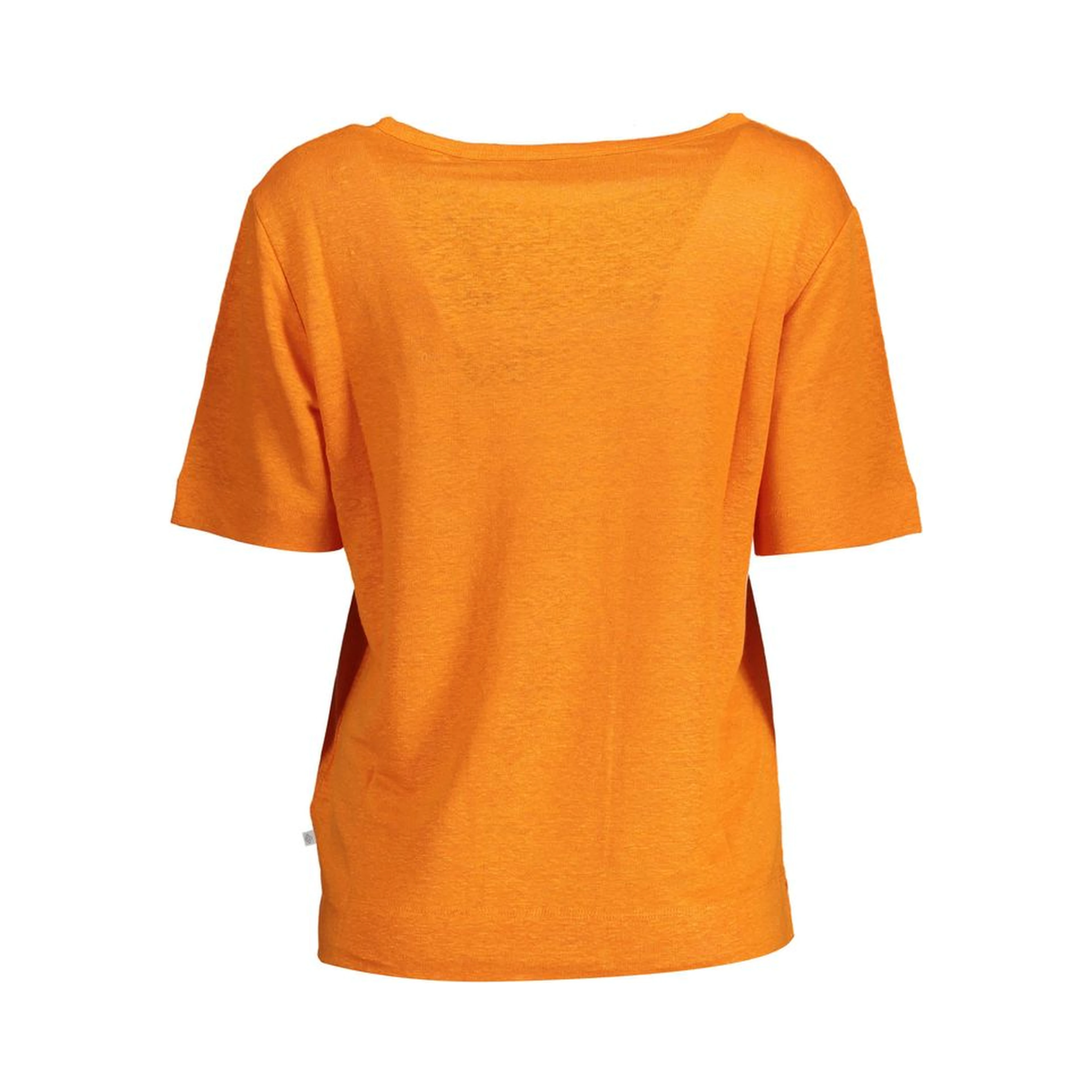 Orange Linen Women T-Shirt