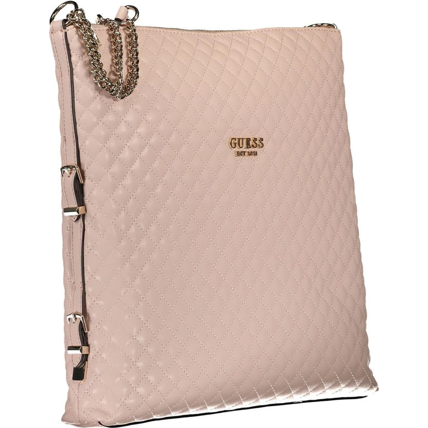 Pink Polyethylene Women Handbag