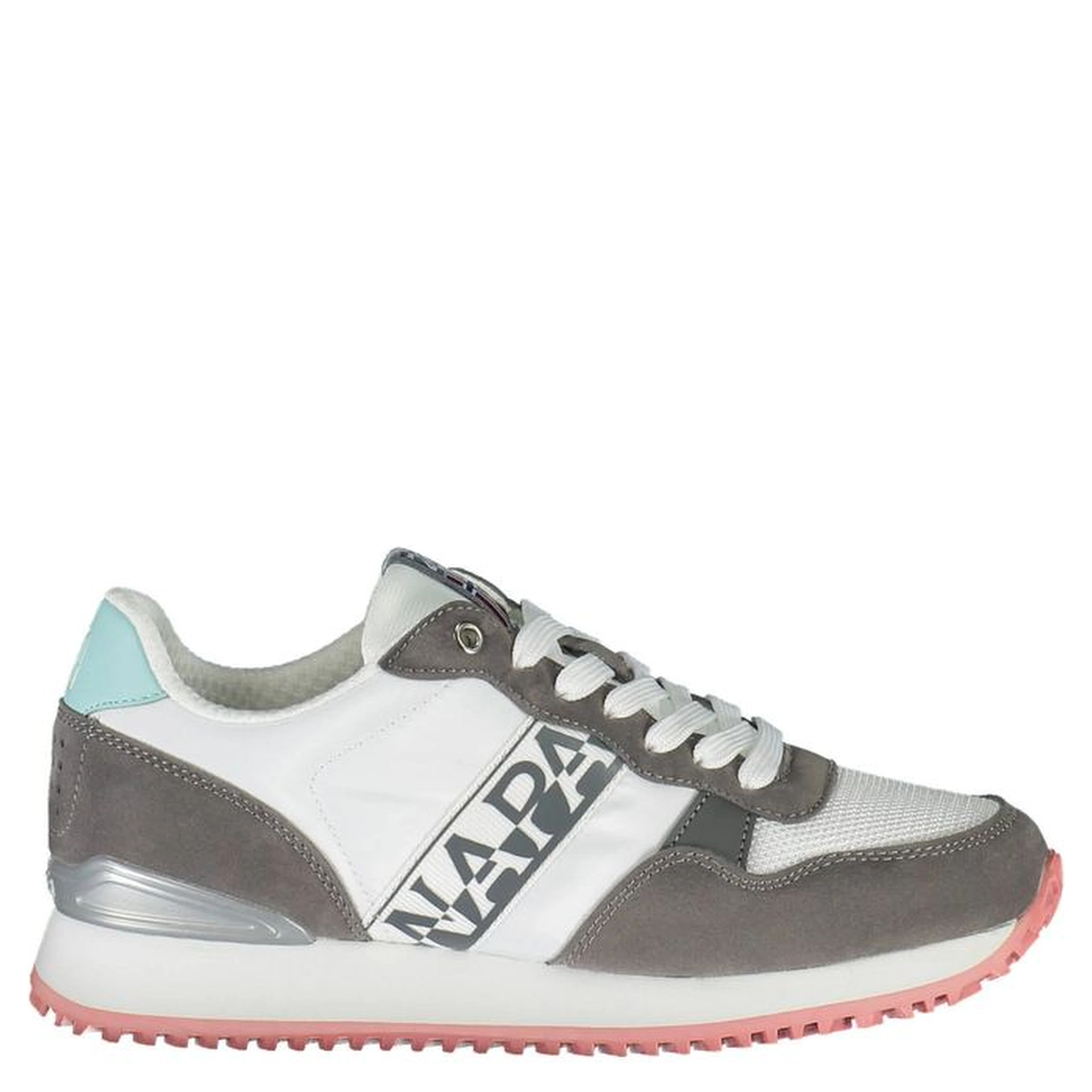 White Polyester Women Sneaker