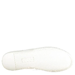 Blue Leather Women Sneaker