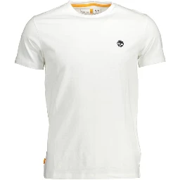 White Organic Cotton Men T-Shirt