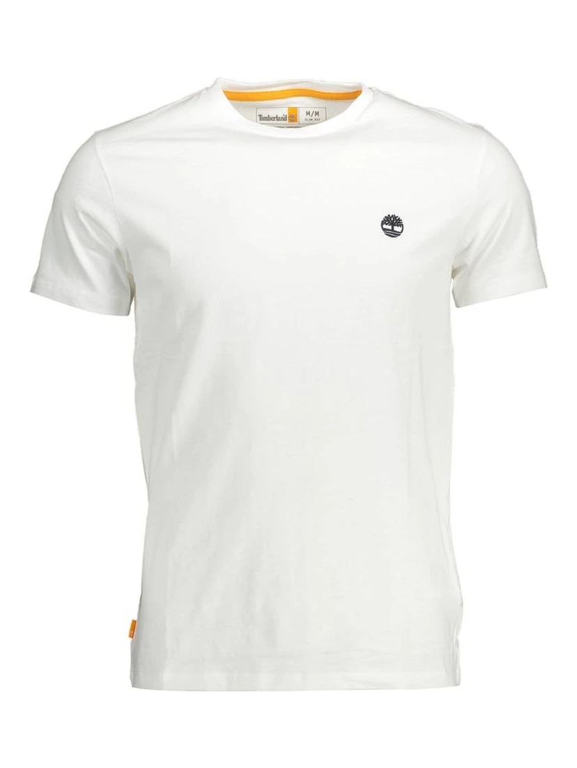 White Organic Cotton Men T-Shirt