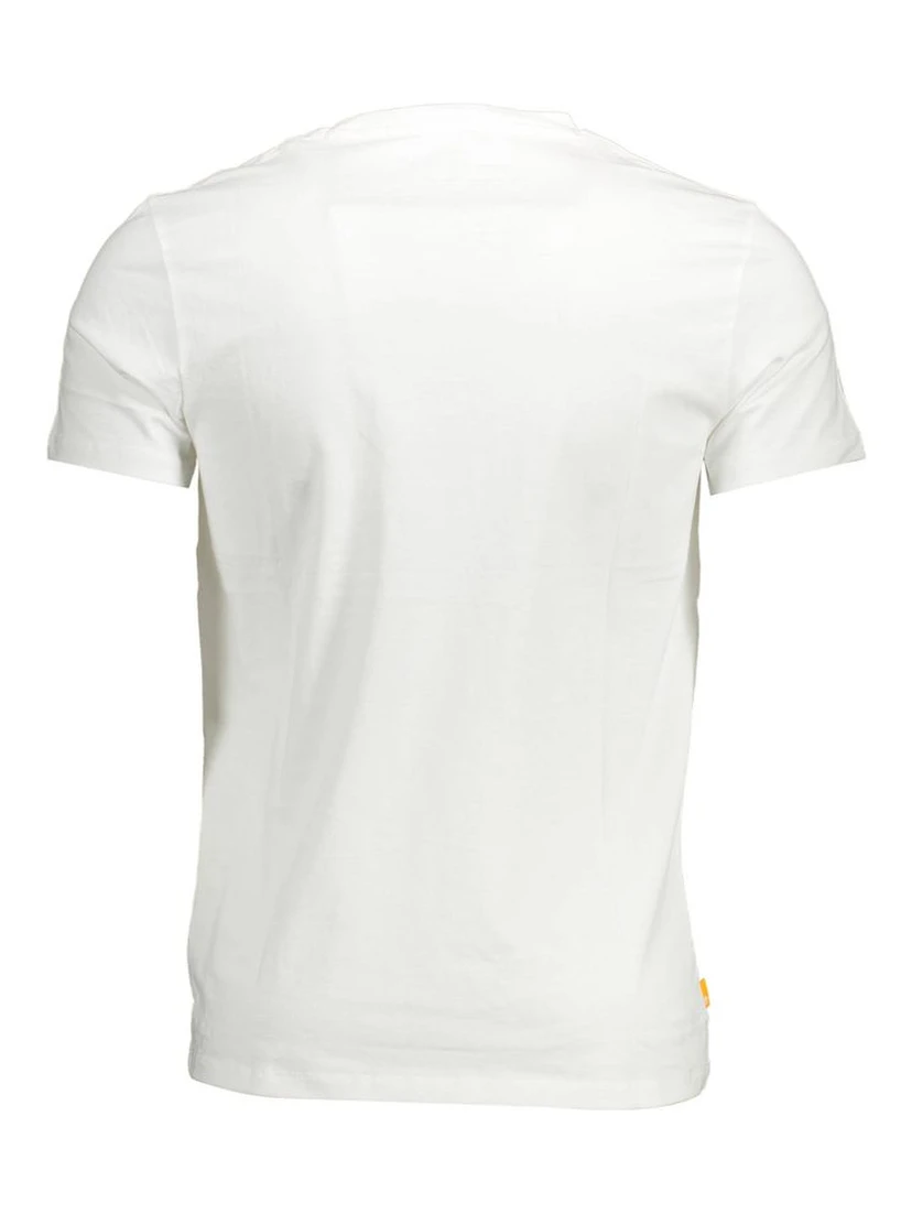 White Organic Cotton Men T-Shirt